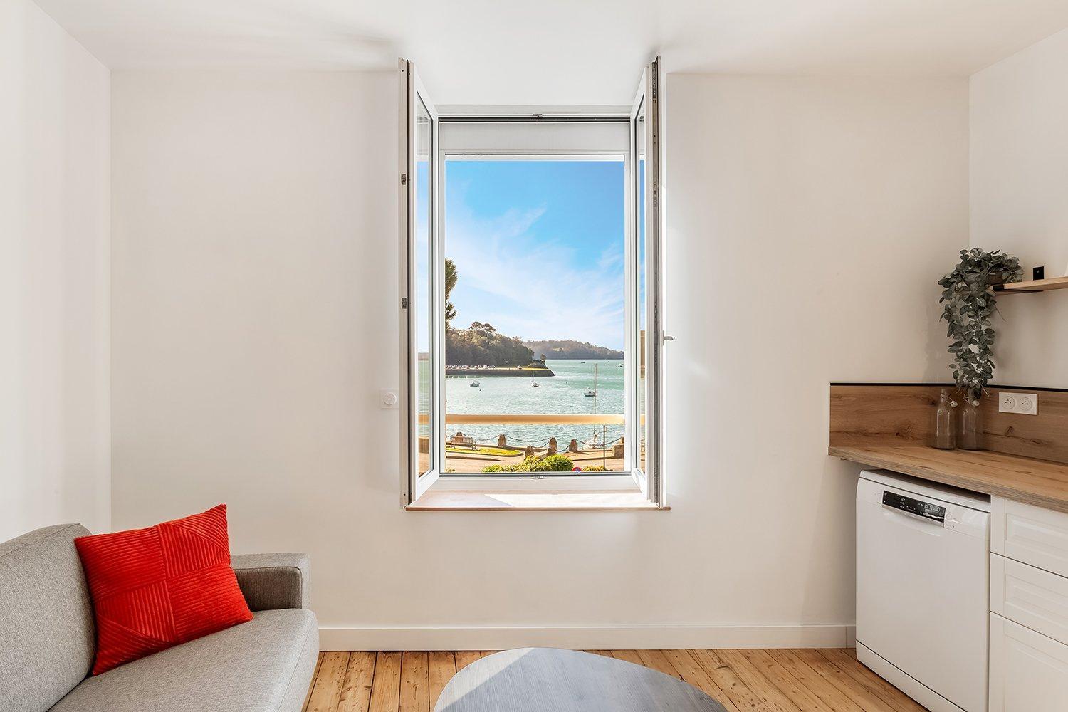 Apartment Le Solidor - Vue - Joli Pied A Terre Renove Saint-Malo